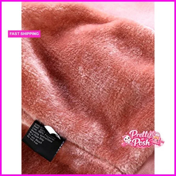 Faux Leather Suede Moto Jacket Sherpa-Lined Overcoat with Removable Belt - Picture 5 of 7